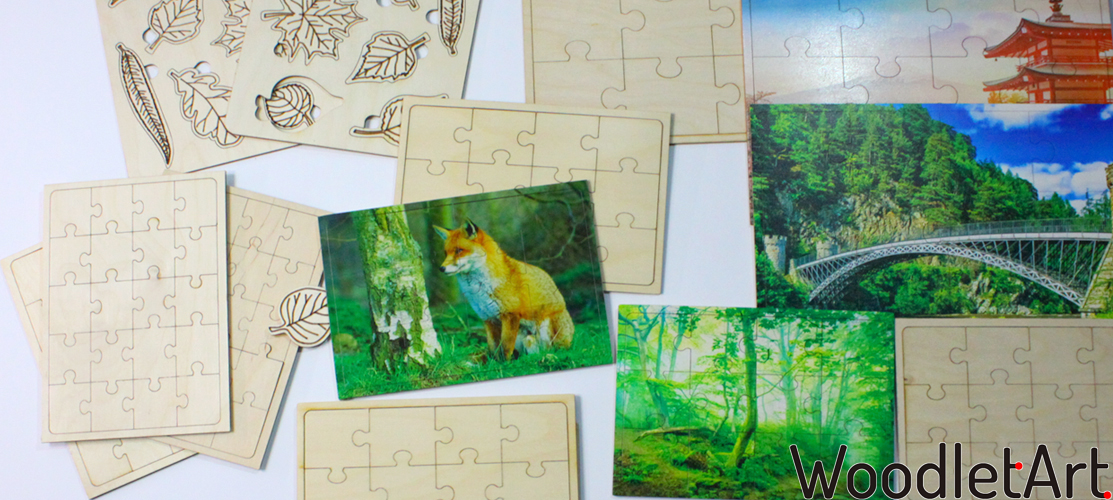 Puzzle drewniane do nadruku